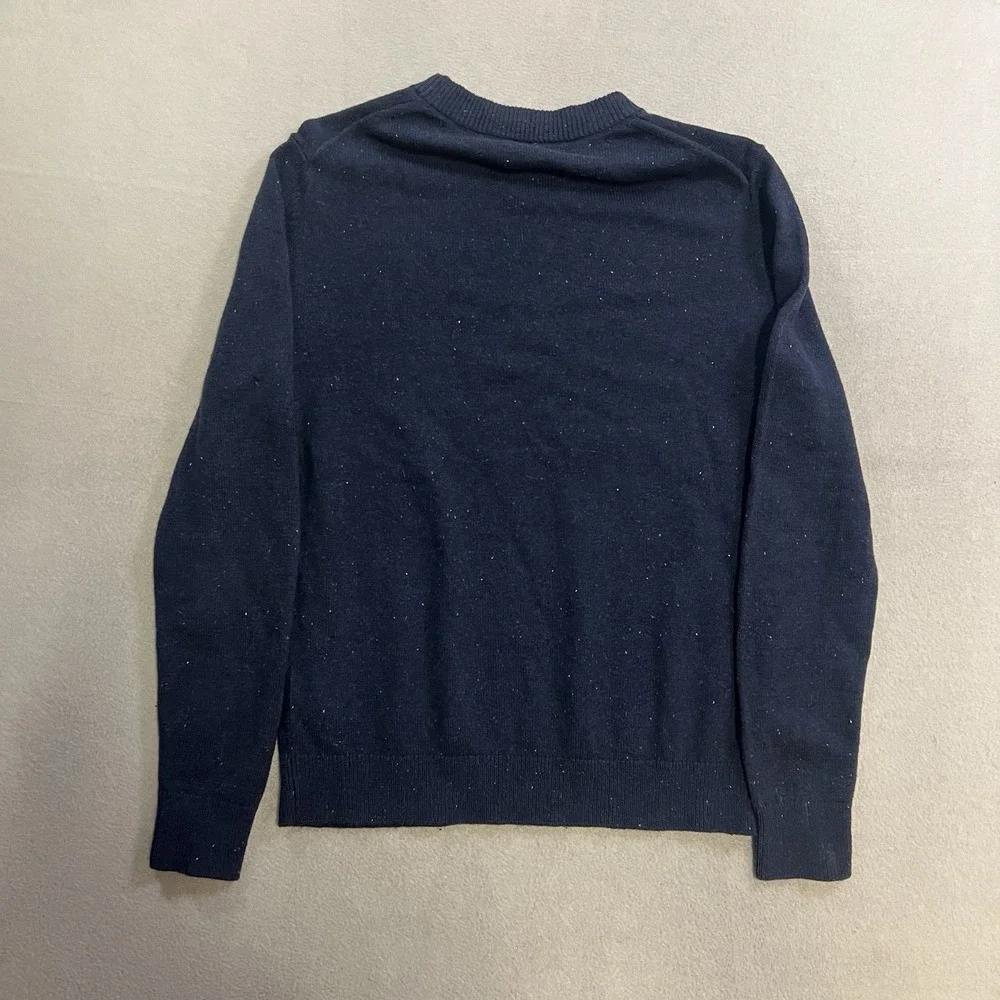 Banana Republic Sweater Men's Size Small Blue Mercantile Speckled Wool Blend
